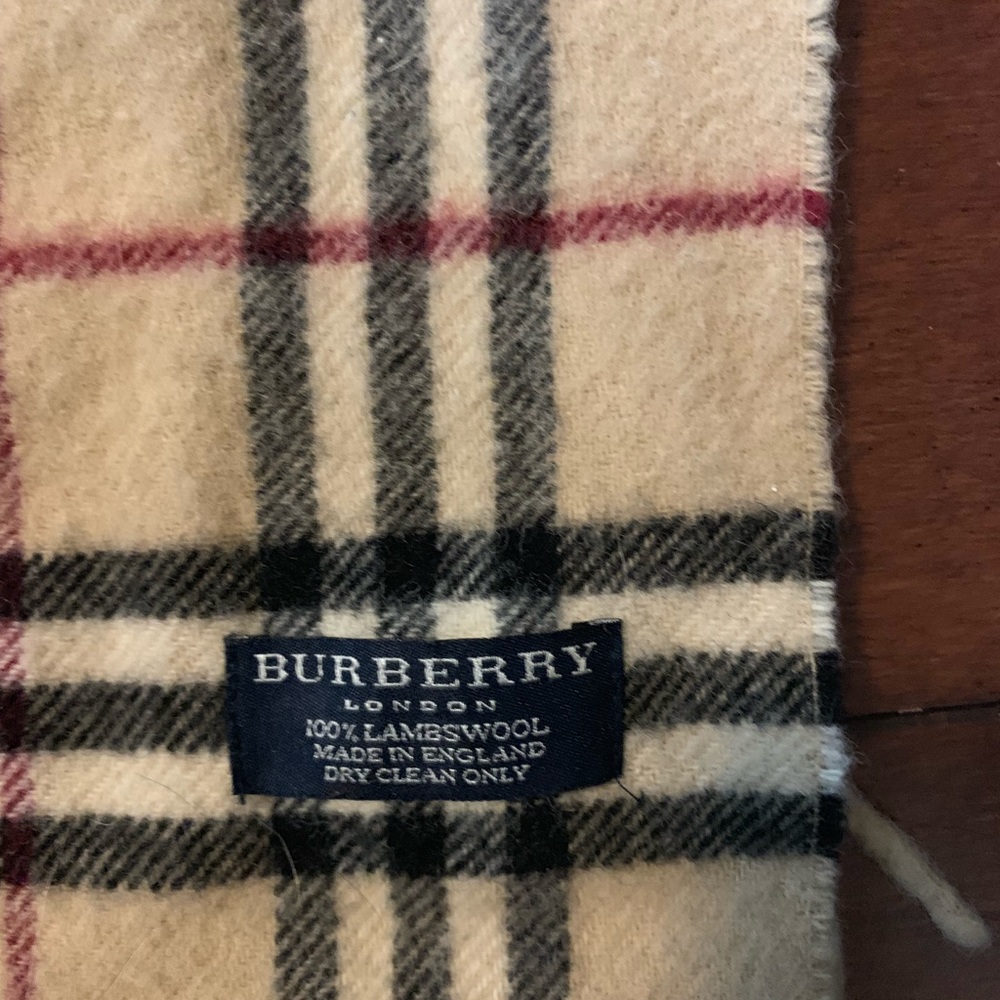 Burberry scarf